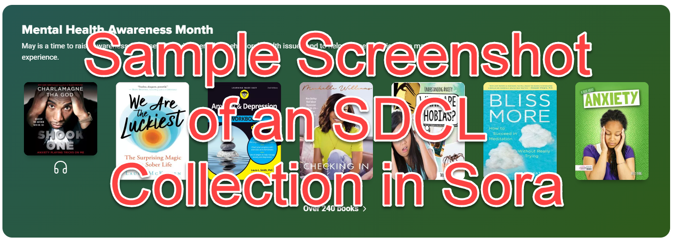 Sample Screenshot of an SDCL Collection in Sora